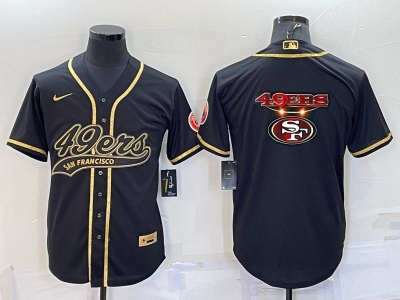 Men's San Francisco 49ers Black Player jersey