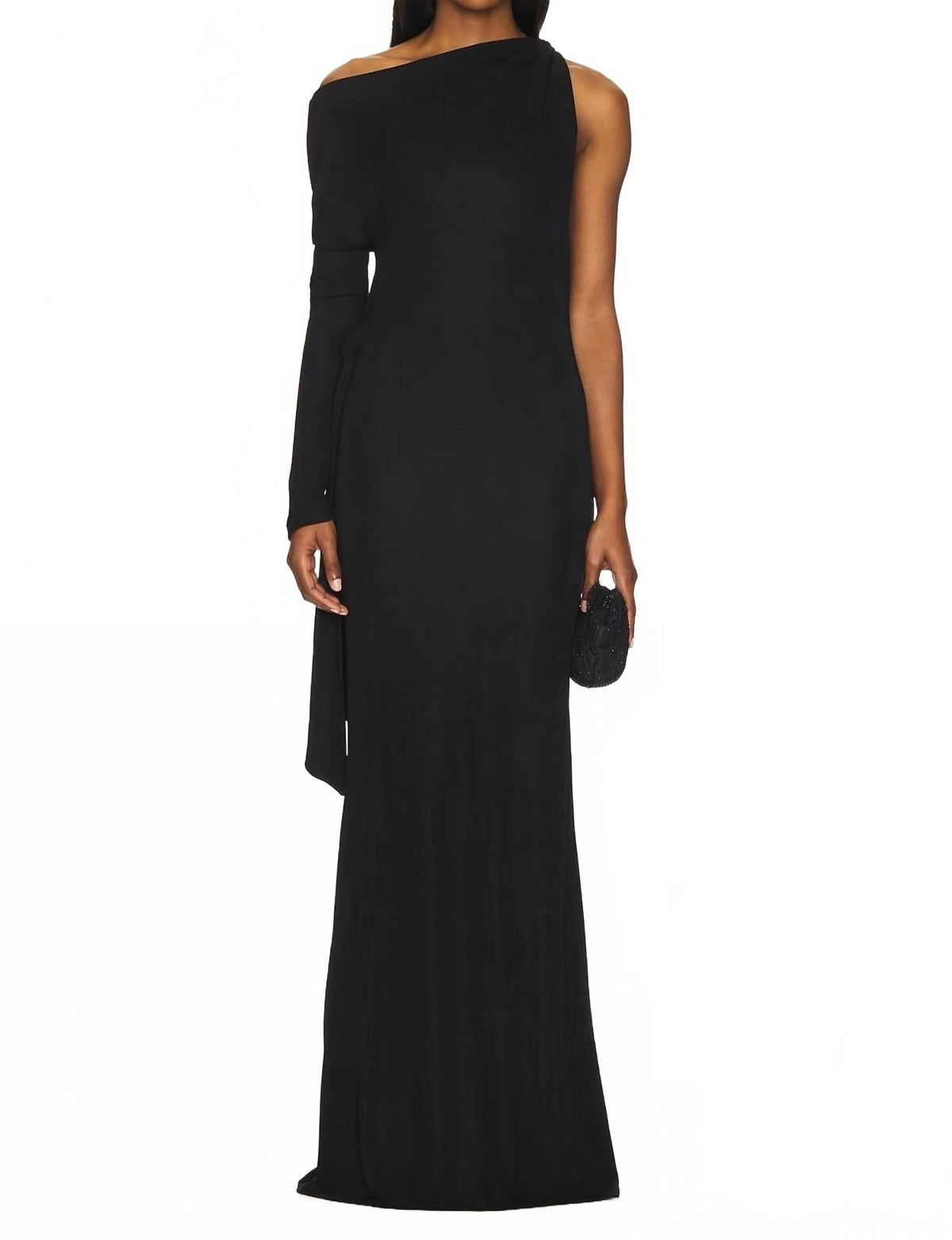 The Shuri Maxi Dress In Black