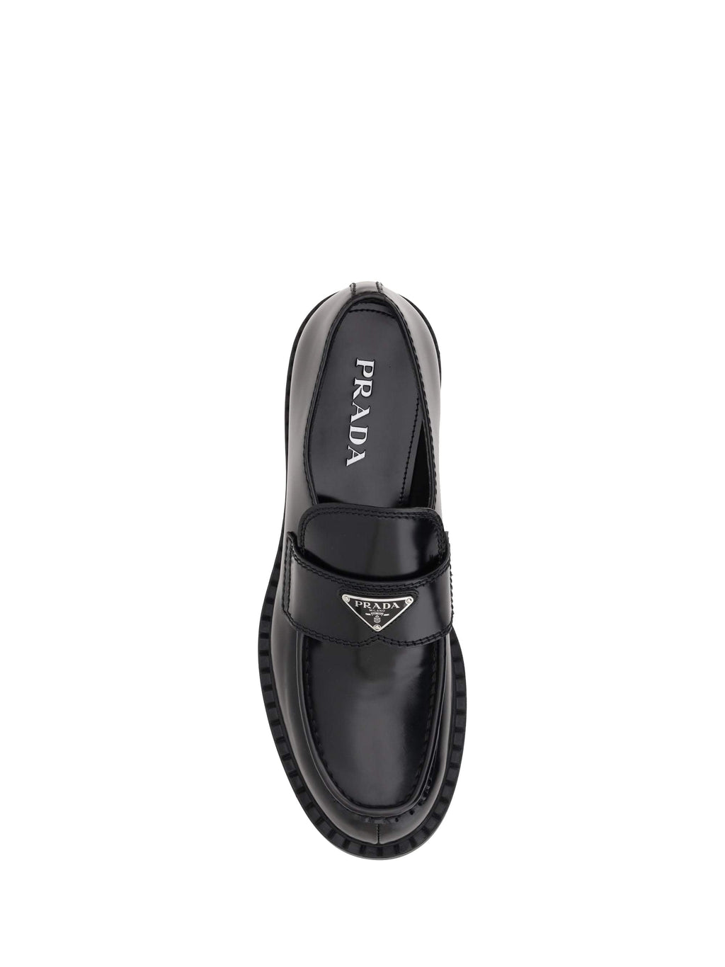 Prada Men Leather Loafers