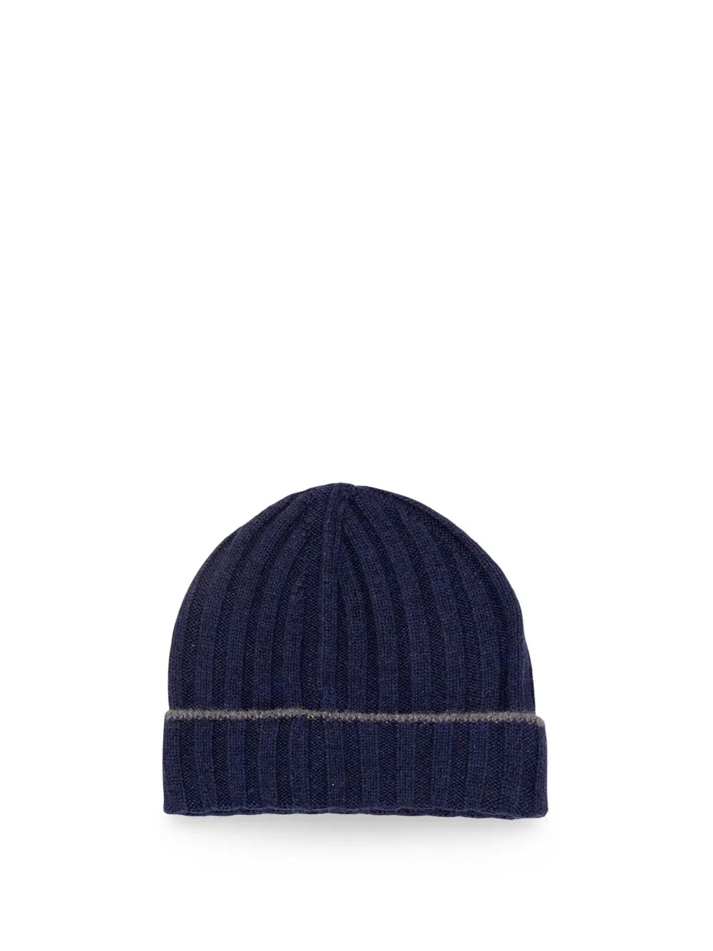 Brunello Cucinelli Men Cashmere Rib Knit Beanie