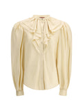 Gucci Women Silk Twill Shirt