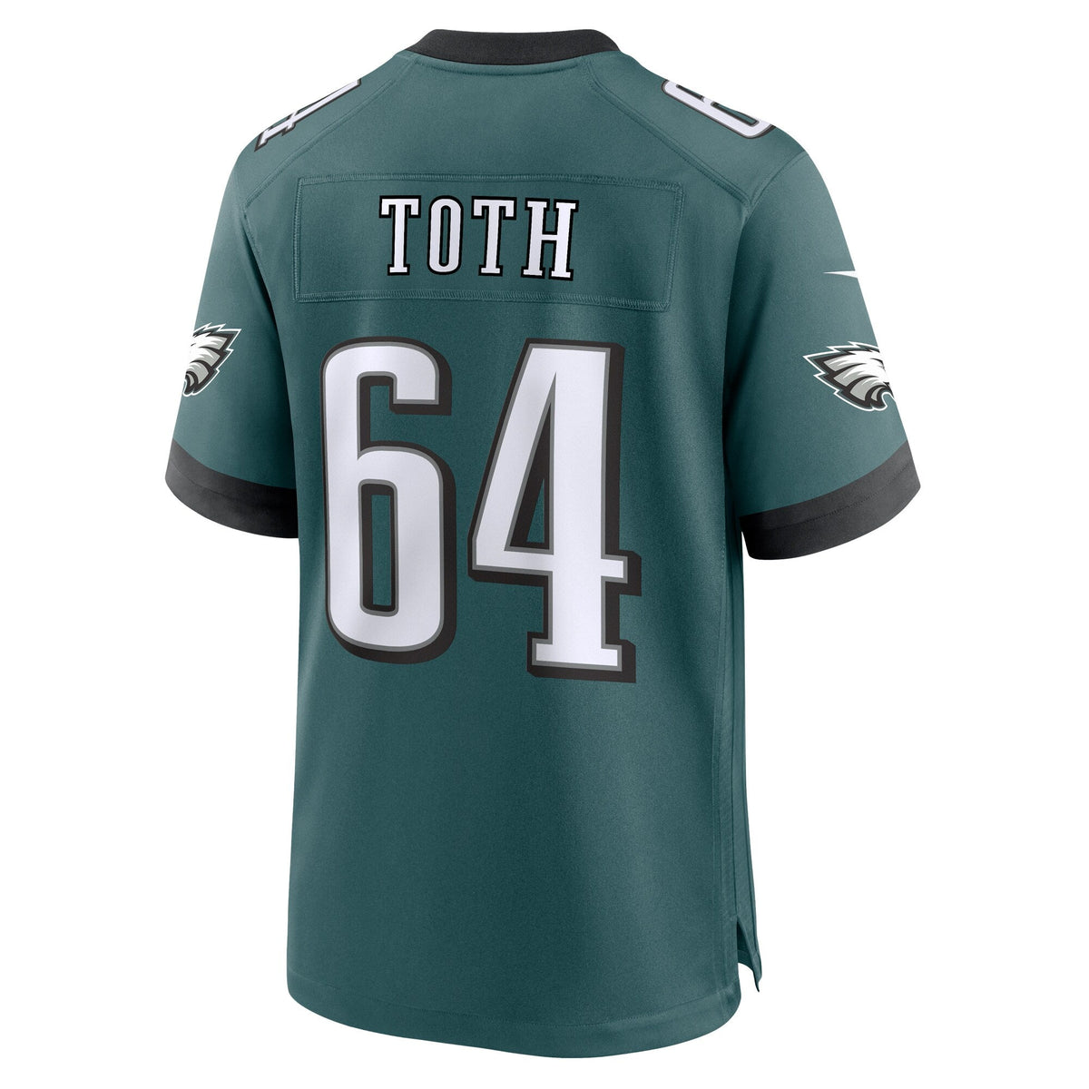 Brett Toth Philadelphia Eagles Nike  Game Jersey - Midnight Green