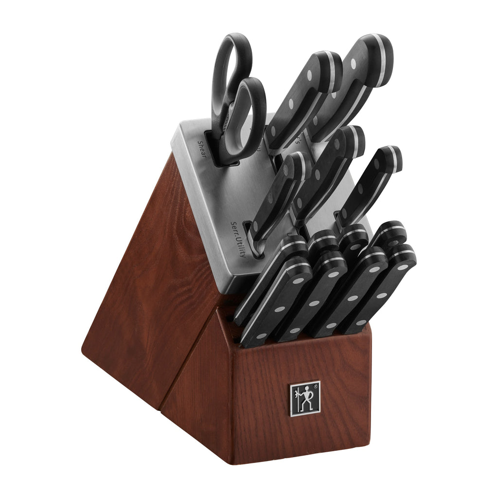 Henckels Classic 15-pc Self-Sharpening Knife Block Set