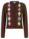 Ganni Women 'Argyle' Cardigan