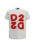 Dsquared2 Men Cotton Printed T-Shirt