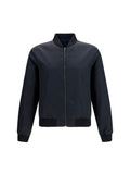 Gucci Men Reversible Zip Jacket In Lightweight Silk Faille