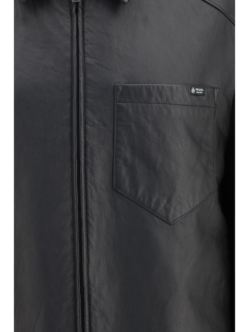 Prada Men Nappa Leather Jacket