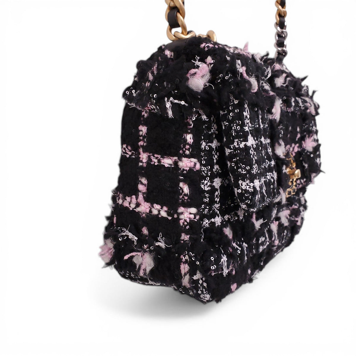 CHANEL 19 TWEED FLAP BAG