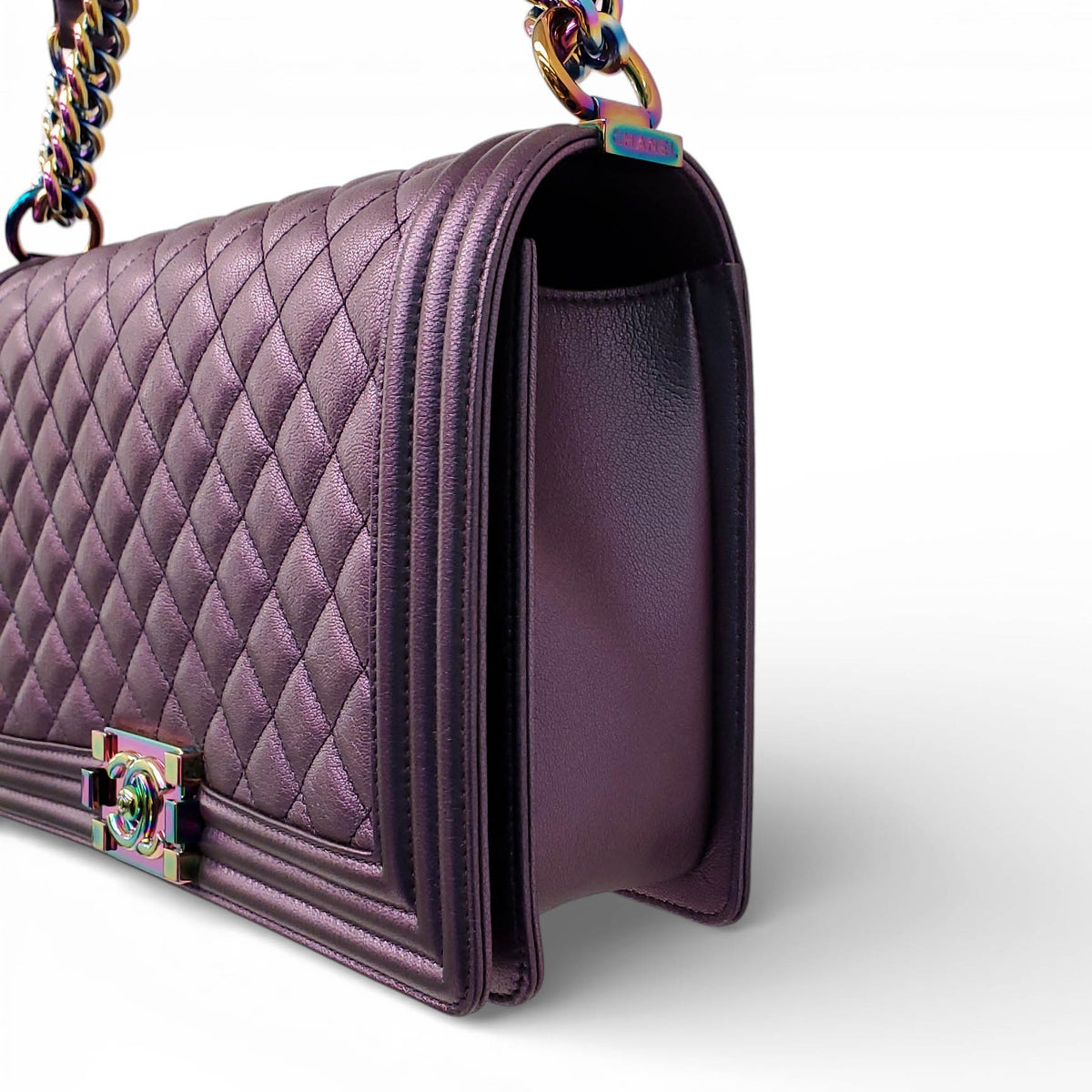 CHANEL IRIDESCENT BOY BAG