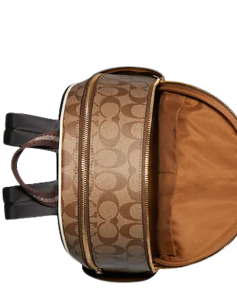 Coach Court Backpack In Signature Canvas