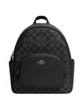Coach Court Backpack In Signature Canvas