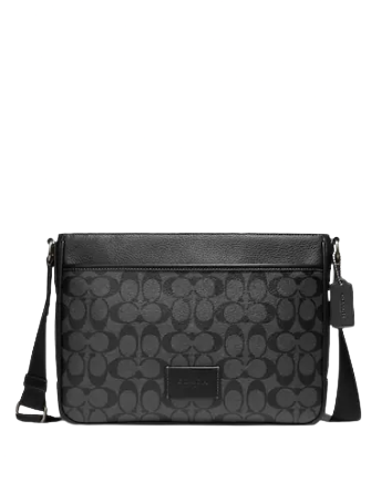 Coach District Crossbody In Signature Canvas