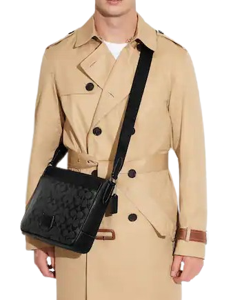 Coach District Crossbody In Signature Canvas
