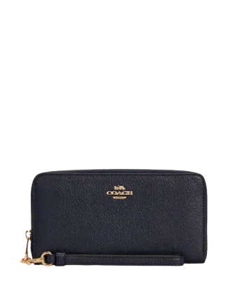 Coach Long Zip Around Wallet