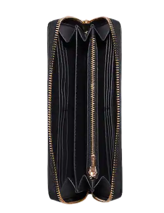 Coach Long Zip Around Wallet