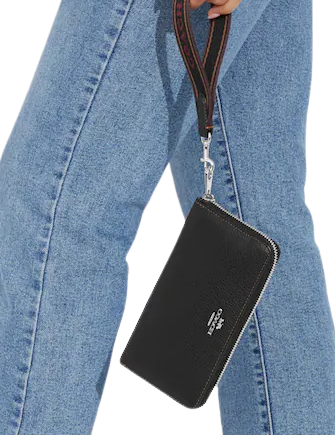 Coach Long Zip Around Wallet
