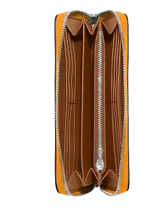 Coach Long Zip Around Wallet