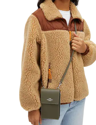 Coach North South Phone Crossbody