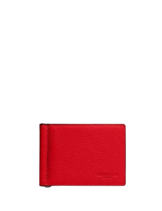 Coach Slim Money Clip Billfold Wallet