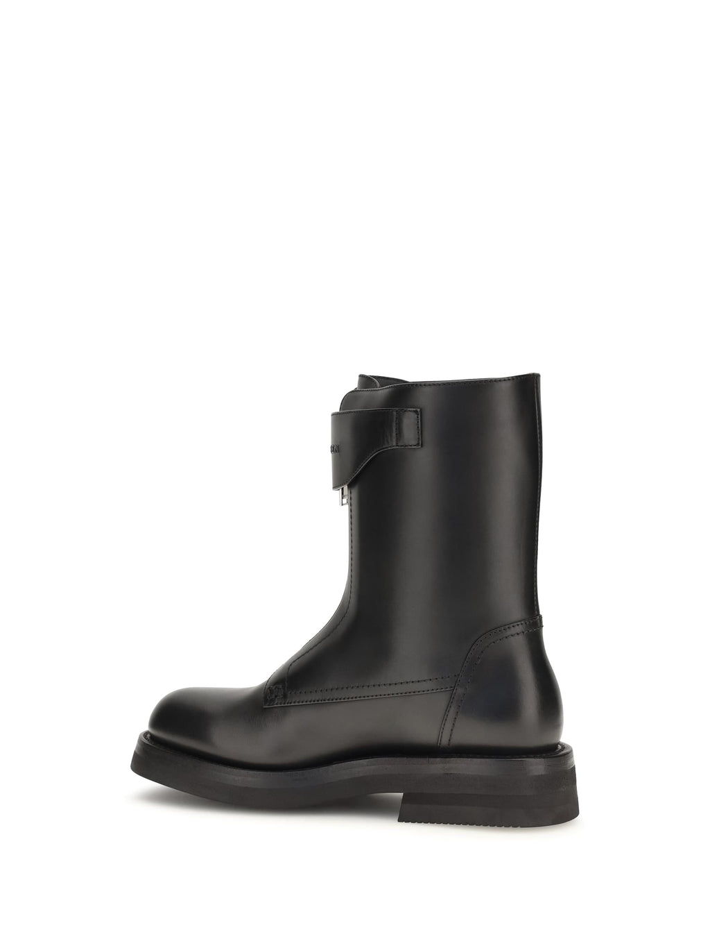 Alexander Mcqueen Women Leather Boots