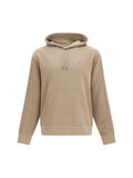 Burberry Men Check Hoodie With Drawstrings