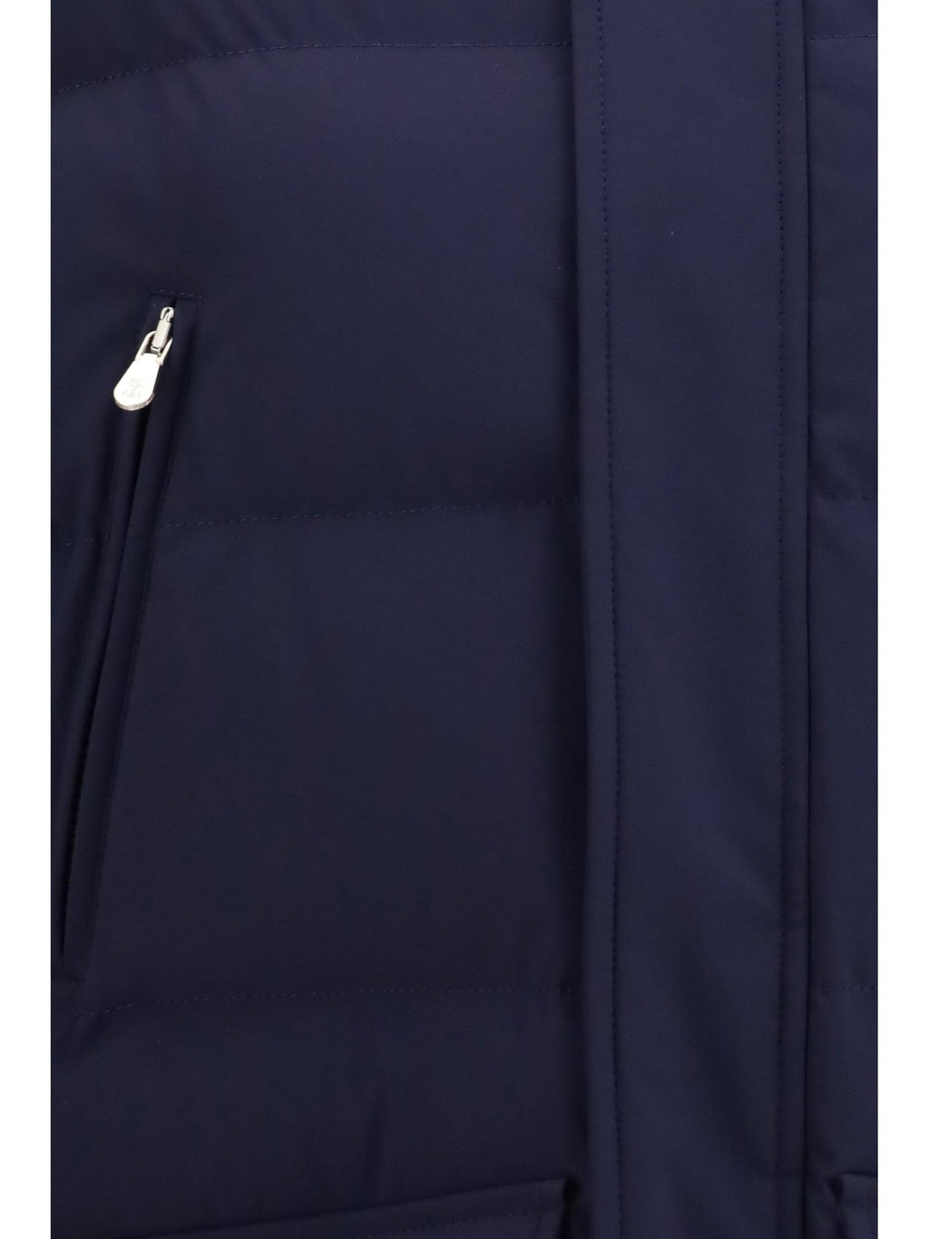 Brunello Cucinelli Men Nylon Hooded Jacket