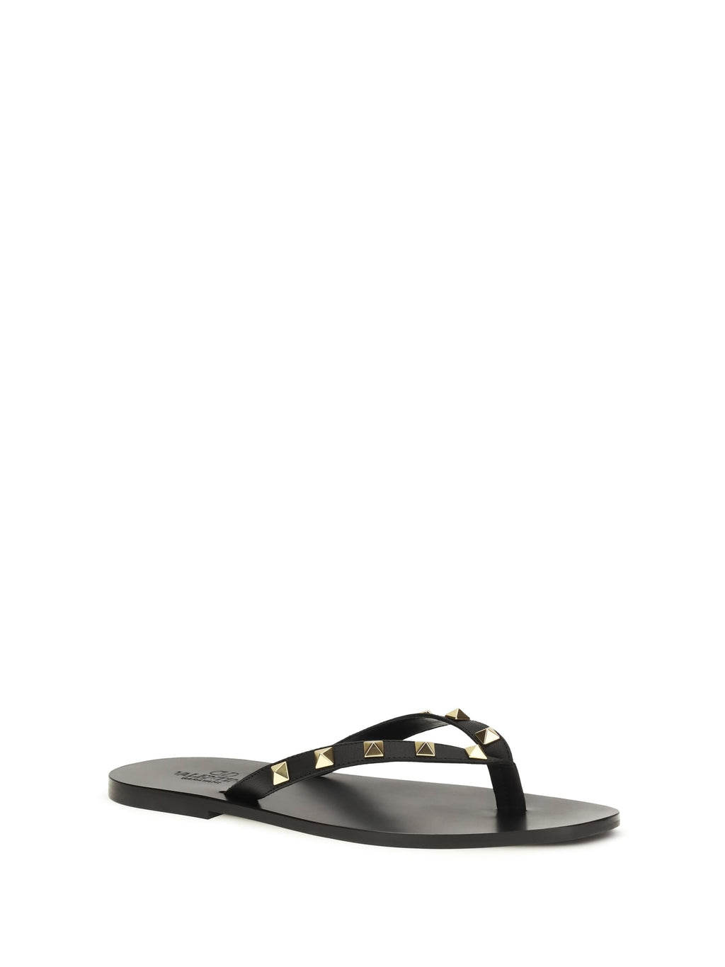 Valentino Garavani Men Rockstud Thong Sandals