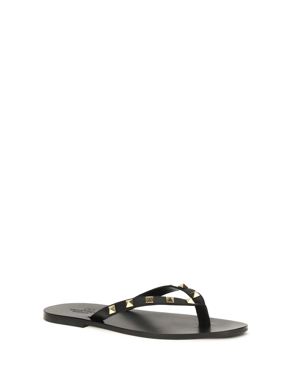 Valentino Garavani Men Rockstud Thong Sandals