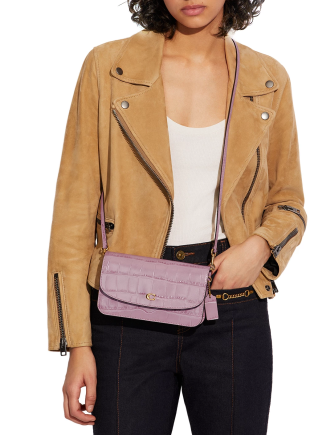 Coach Embossed Croc Hayden Crossbody