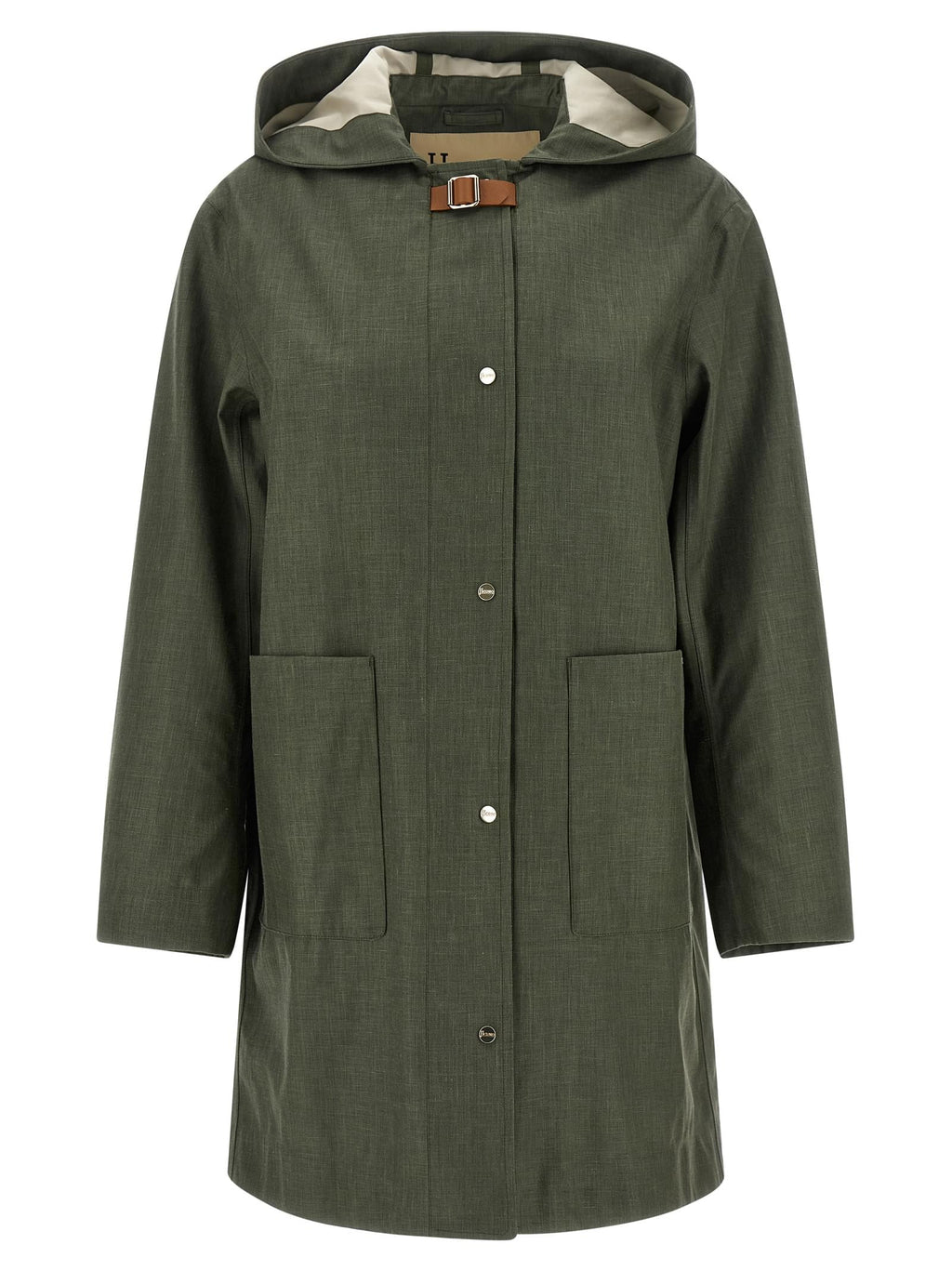 Herno Women Linen Raincoat