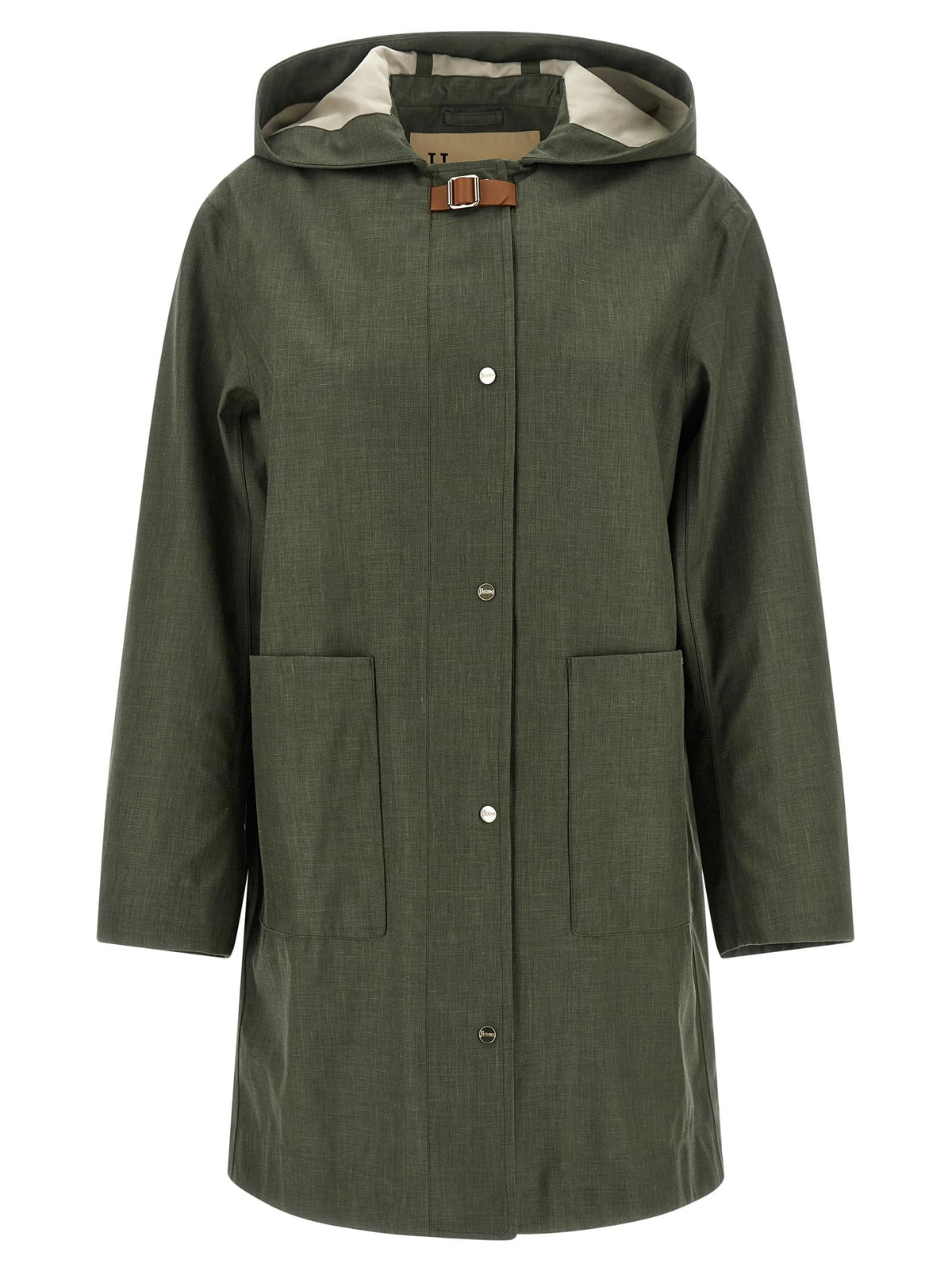 Herno Women Linen Raincoat