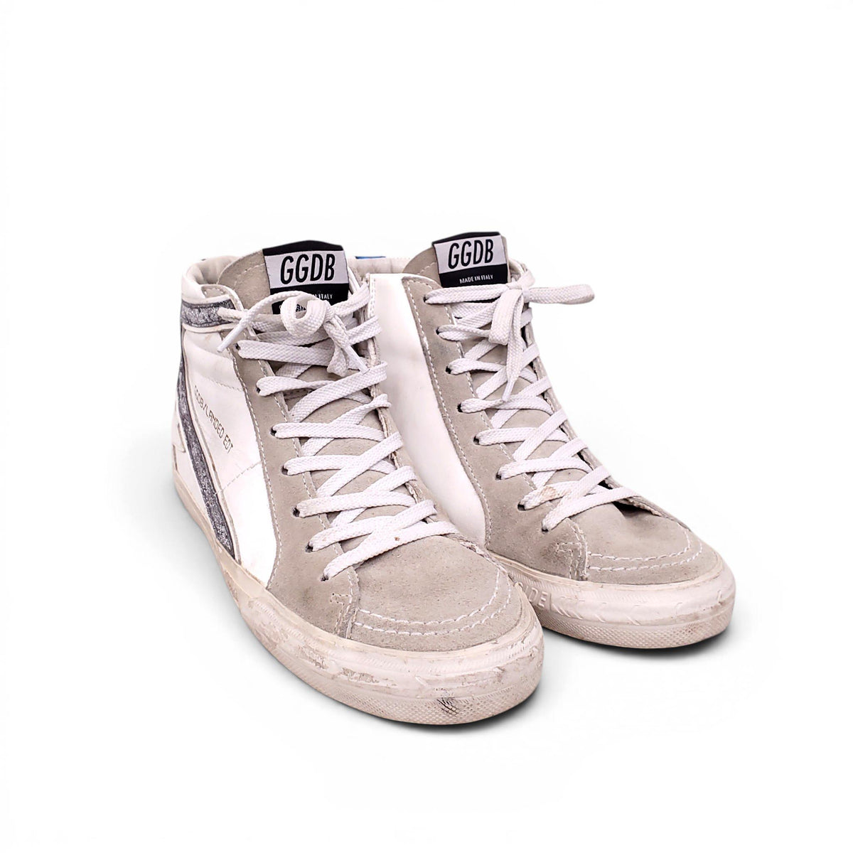 GOLDEN GOOSE HIGH TOP SNEAKERS - SIZE 37