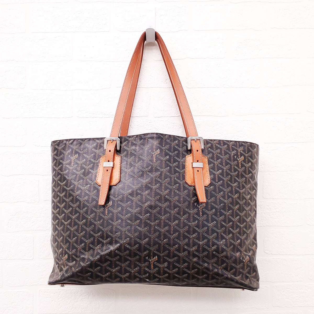 GOYARD BLACK VINTAGE TOTE
