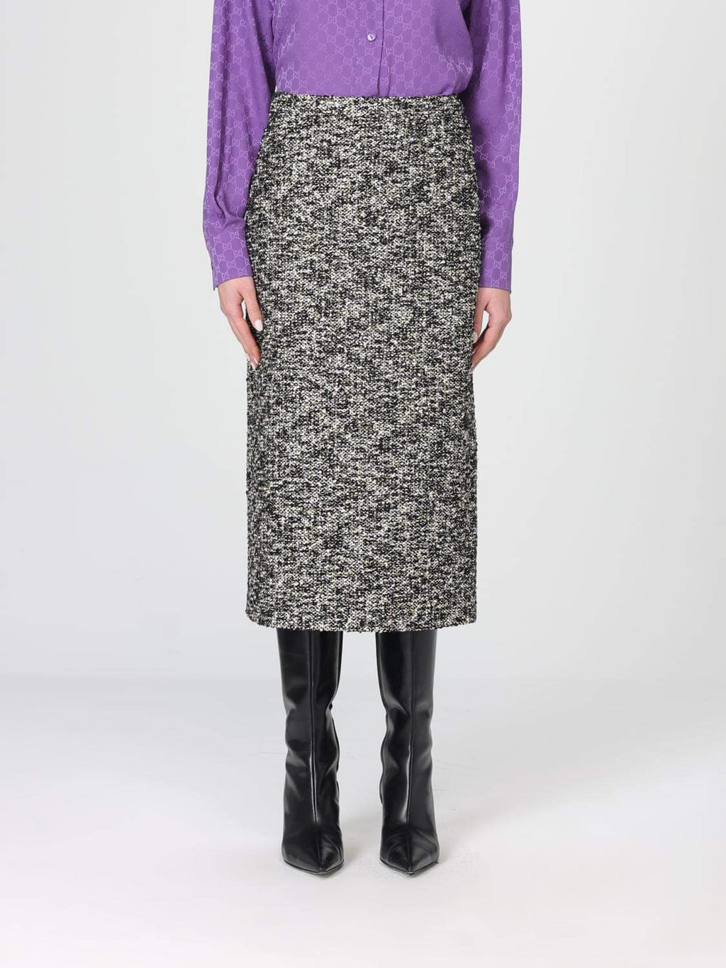 Gucci Skirt Woman Black