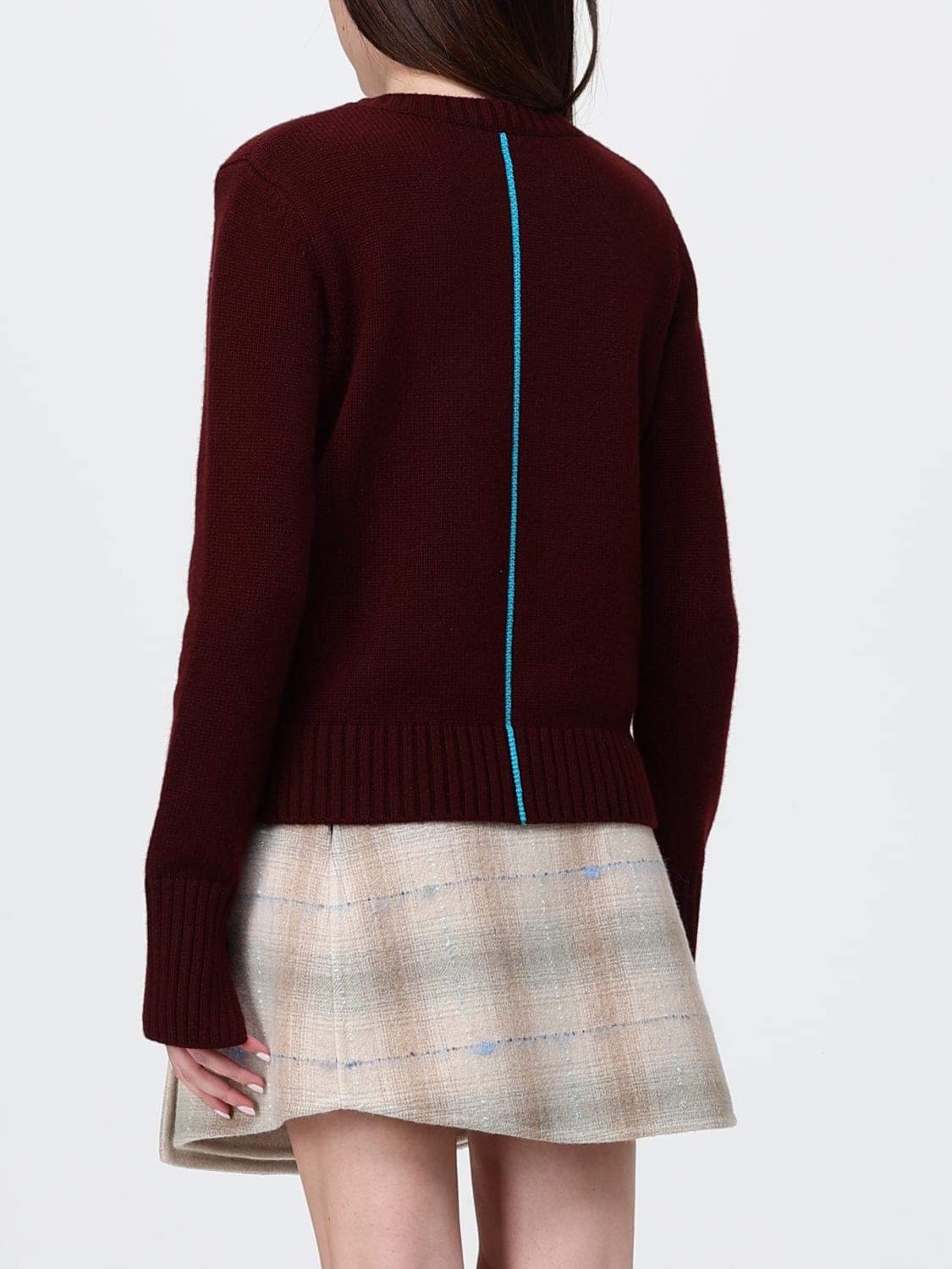 Loewe Sweater Woman Burgundy