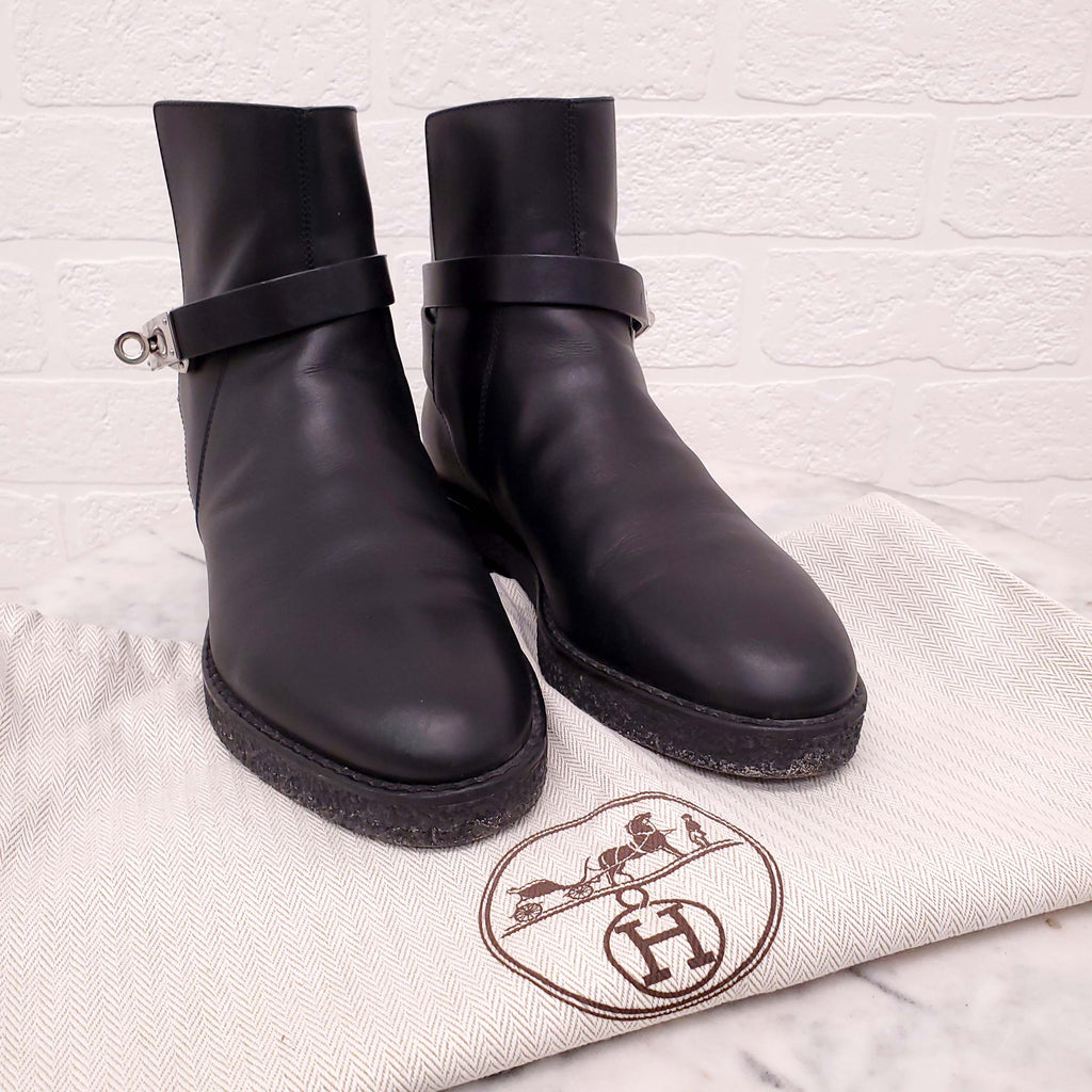 HERMES JEFF ANKLE BOOT - SIZE 36
