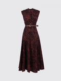 Max Mara Studio Dress Woman Brown