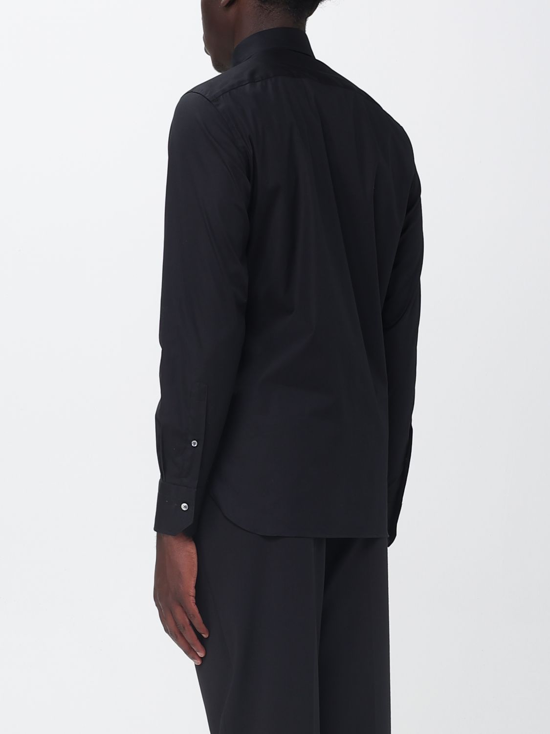 Zegna Shirt Men Black