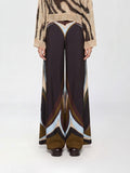 Pucci Pants Woman Kaki