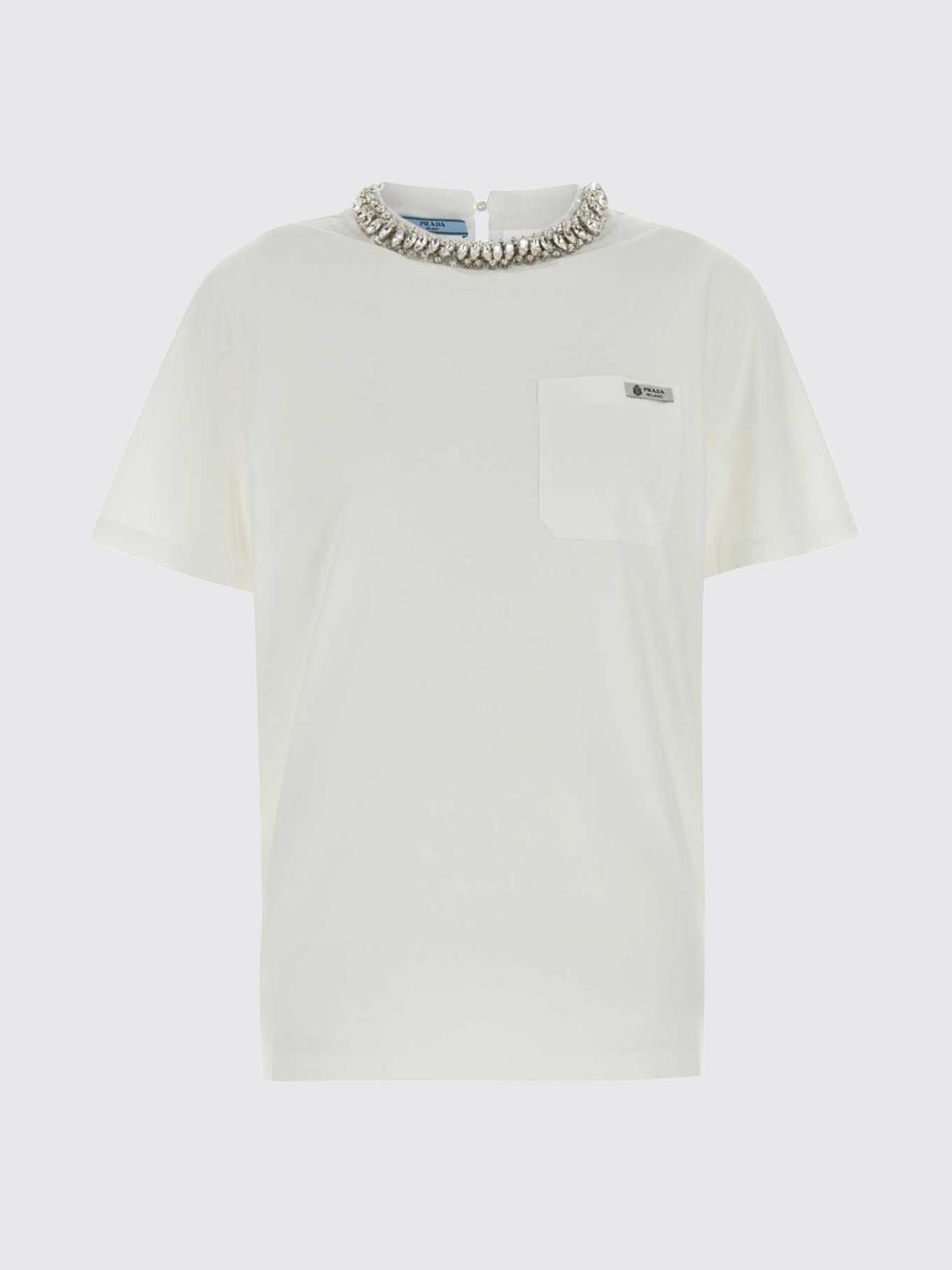 Prada T-Shirt Woman White