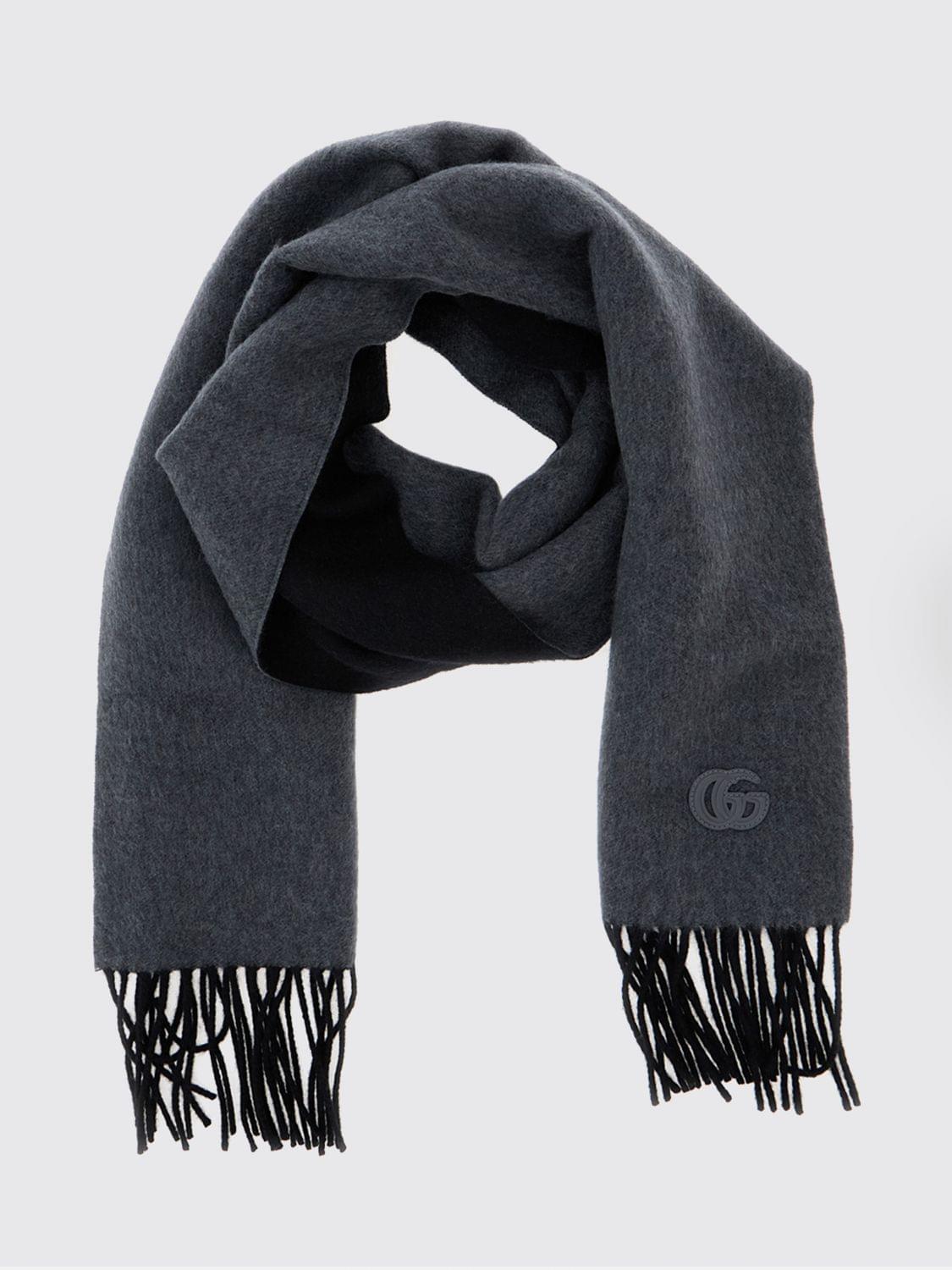 Gucci Scarf Men Grey