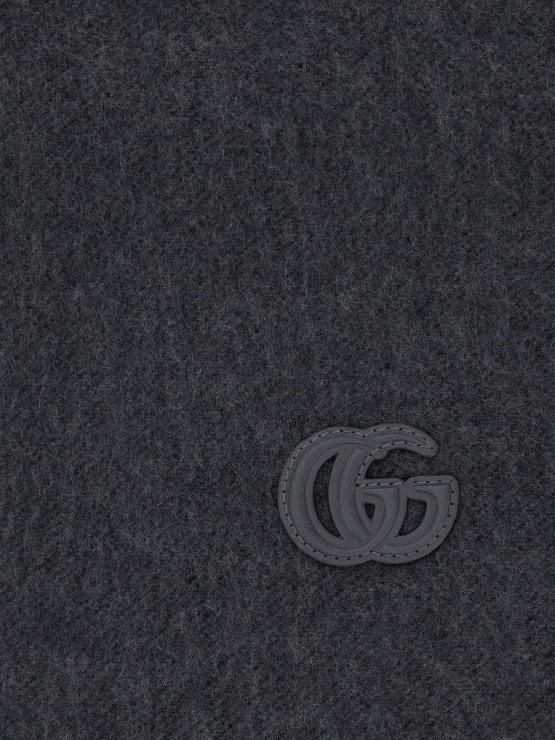 Gucci Scarf Men Grey