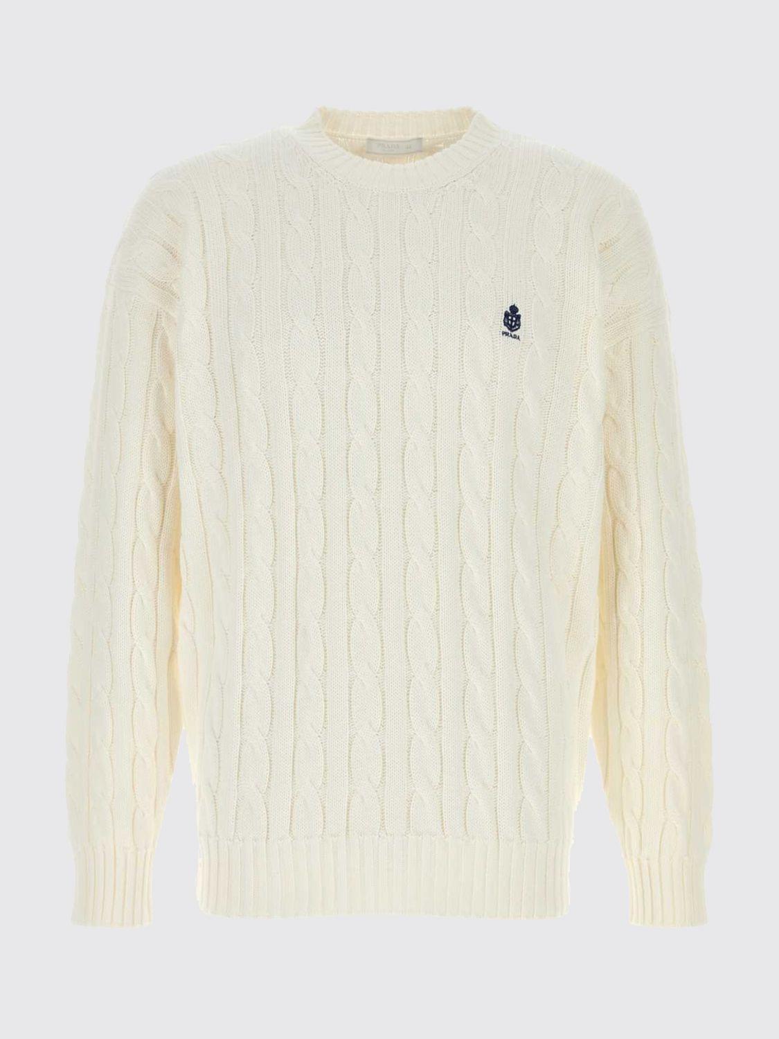 Prada Sweater Men White