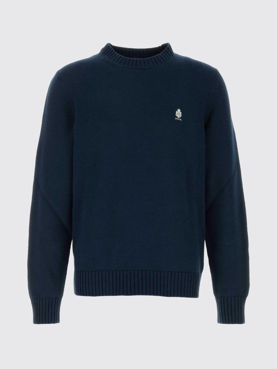 Prada Sweater Men Blue