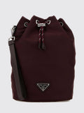 Prada Shoulder Bag Men Burgundy