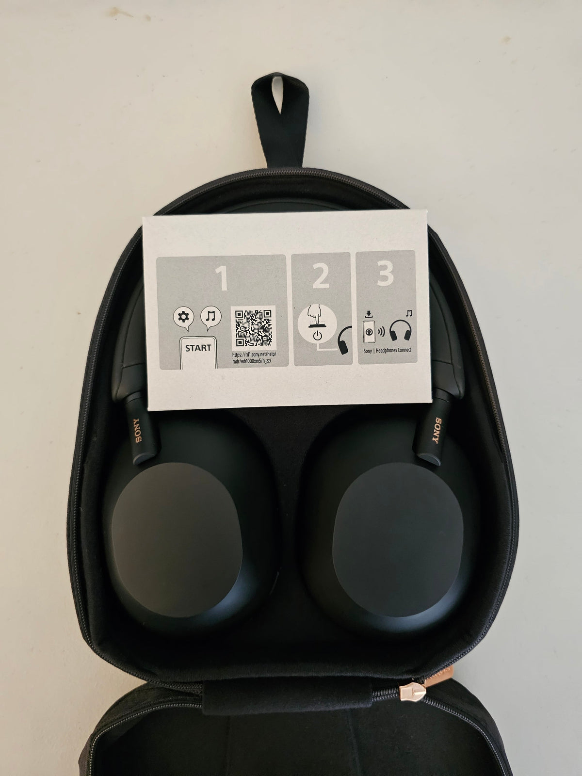 Sony WH-1000XM5 Wireless Noise-Canceling Headphones – Open Box, Like New