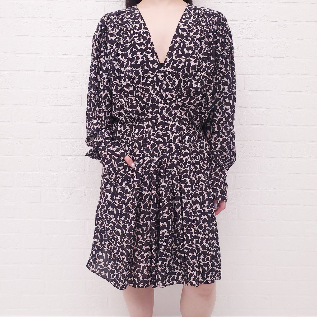 ISABEL MARANT ÉTOILE PATTERNED DRESS - SIZE 38