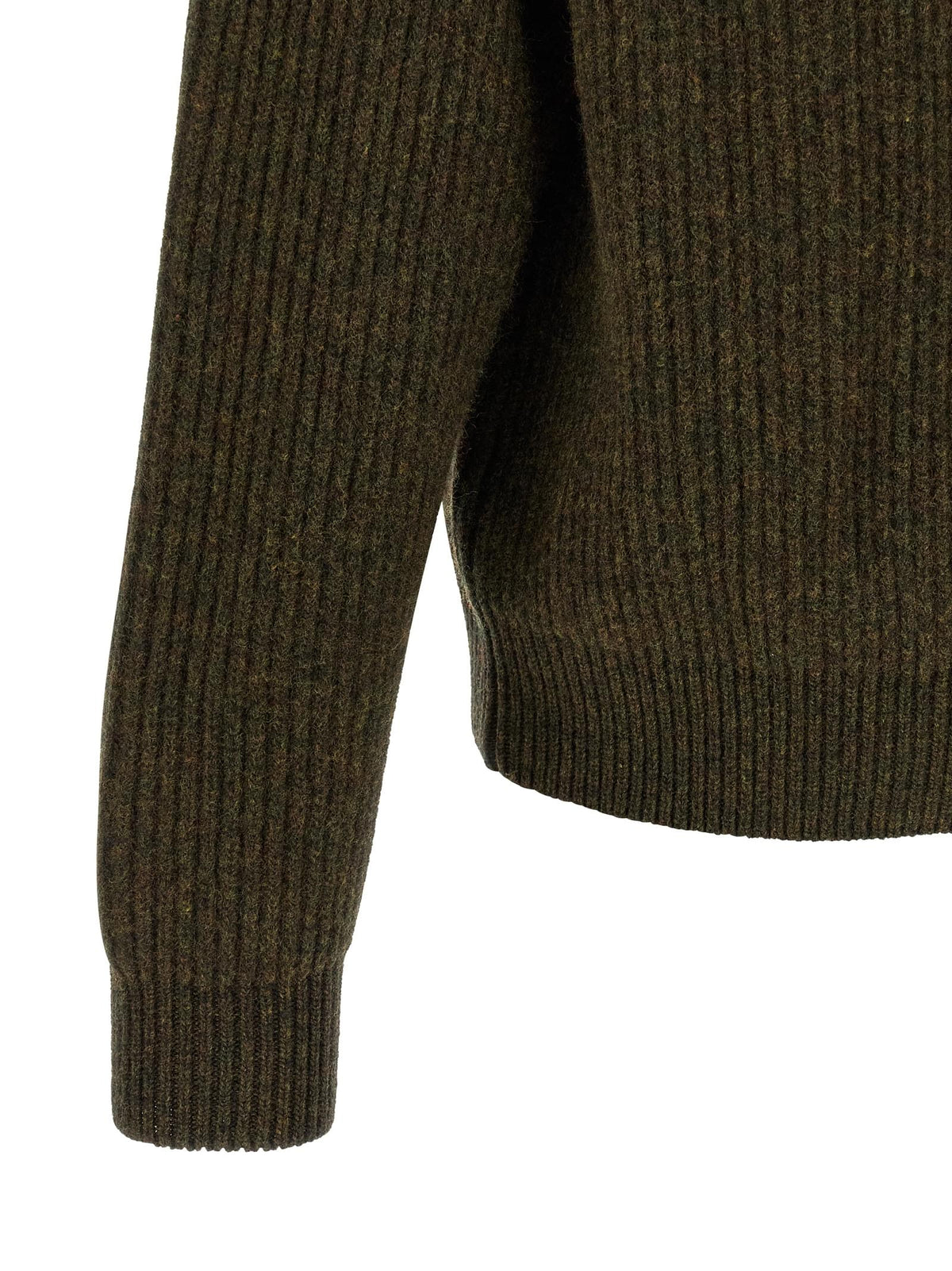 Jil Sander Men Half-Zip Sweater