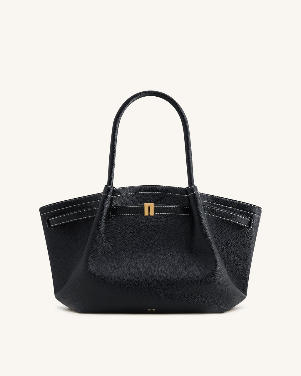 Hana Medium Tote Bag - Black