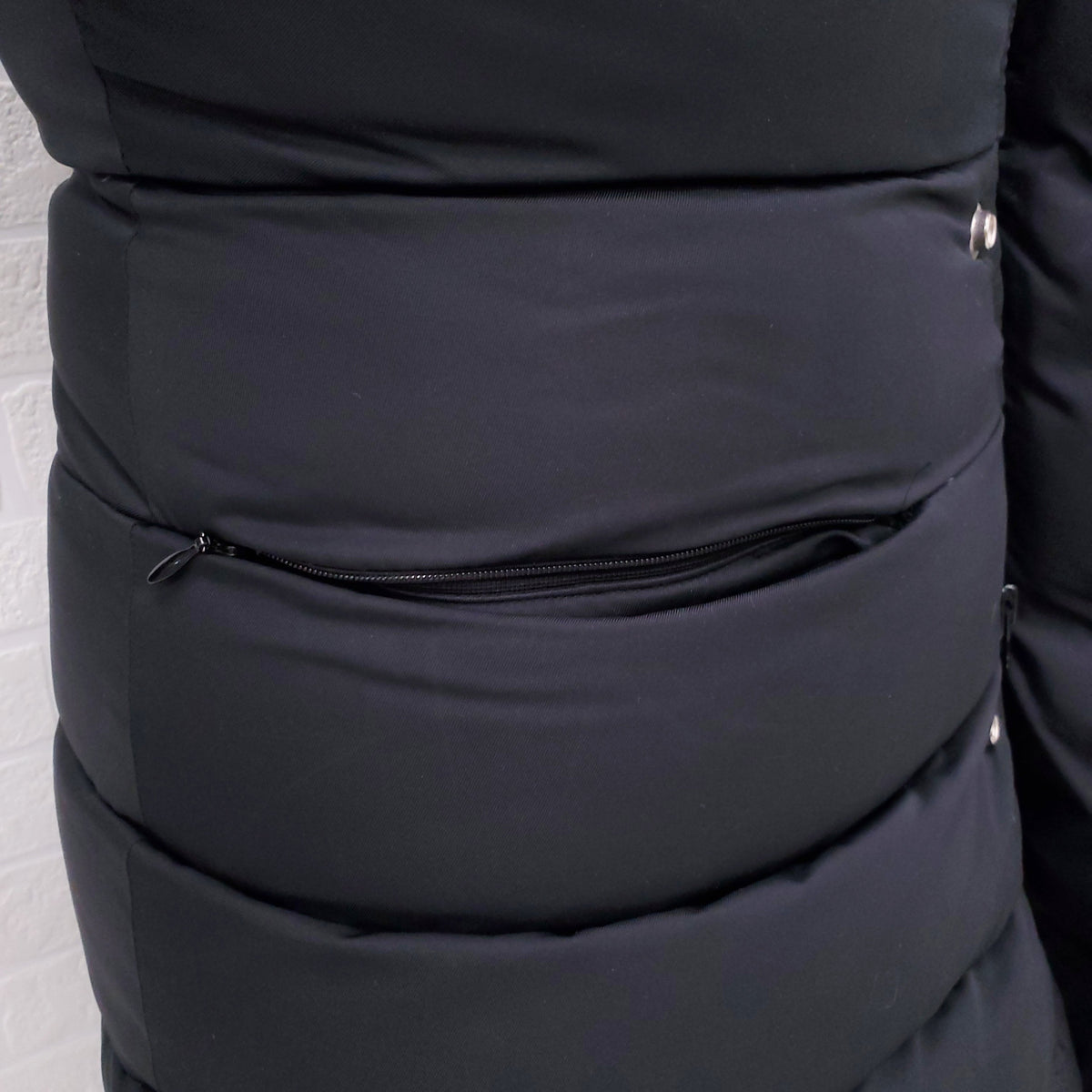 JUNYA WATANABE X COMME DES GARÇONS BLACK PUFFER JACKET - SIZE S